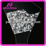 China yiwu printed color plastic flower wrapping sleeve MF-020