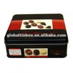 Chocolate tin Chocolate box heart tin can packaging boxes w 909