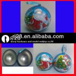 christmas tin ball 2014 new design YX0029