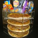 Clear acrylic pizza box ZS-611