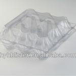 Clear PVC/PET plastic egg tray PT-0902