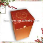 CMYK printing nice recyclable paper packing wine box MY-019