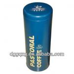 coffee tin can,circular tin,cylinder tin GQ-078