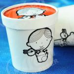 Color print hot soup cup paper noodle plate M-0008