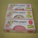 colorful food garde wax paper/printable wax paper BLUEWP130827