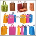 colorful handlebag to sell with lower cost/for pakaging/printing HB-012