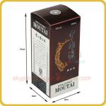 Concise design logo printing two tuck end paper tea box paper tea box 50036