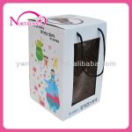 corragated paper box with window for toy packakge P3001