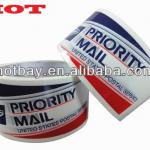 custom color printed BOPP branded packing tape HBT55336