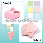 Custom designer unique mini paper cupcake box wholesale D&amp;M0031