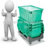 Custom plastic storage crate for storage and moving PK-A2