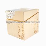Customized tea packaging box with quality insert