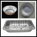 disposable aluminium food container of aluminium foil hg0305