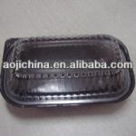 Disposable salad box salad packaging box h045 224*140*80(cover)