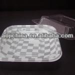 disposable salad container zq3120 125*125*35mm