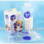 Double zipper Breast Milk Storage Bag TS004