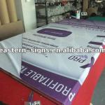Dye Sublimation Printing Straight Grain Fabric Banner Fabric Banner