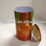 Enviromental round paper packaging can for tea D&amp;M152