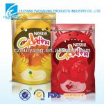 FDA certificated packaging colorful stand up plastic furla bag candy candy bag