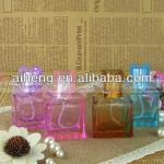 Glass perfume bottle for perfume with plastic cap AH-038