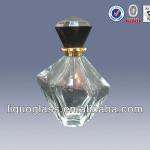 glass perfume bottle with pump and cap perfume bottle
