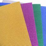 Glitter Corrugated Papers for School Activities, DIY Handcrafts and Gift Wrapping