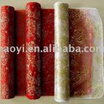 glitter organza rolls