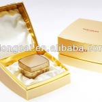 gold cardboard cosmetic box ES001