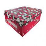 Good quality foldable paper shoe box with matt lamination HX-00082