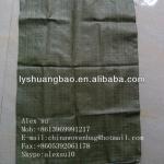 green garbage pp woven bags/construction waste bag to Russia 002
