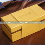 High end square tea tin box