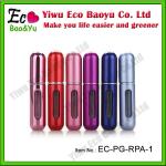 High Quality Aluminum Refillable Perfume Atomizer EC-PG-RPA-1