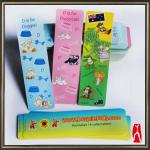 High quality customized varnished paper bookmarks for children C299
