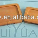 high quality factory manufacturer wooden fruit tray plates HY-2013062402