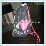 High quality fashionable drawstring plastic fruit bag Customize