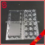 high-quality PVC blister quail egg trays /18 holes quail egg blister box/plastic quail egg try 18 holes quail egg tray