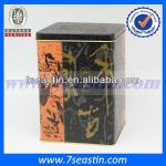 high quality rectangle tea tin box wholesales A114-160