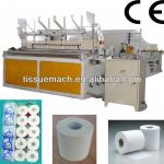 High Speed Automatic Embossing Perforating Rewinding Toilet Paper Line TSR