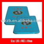 hinged lid metal box for cigarettes LC/0093