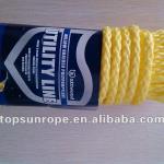 Hollow braided rope