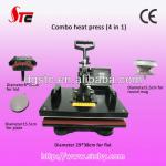 Hot sale 4 in 1 multifunction combo sublimation machine STC-SD08