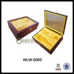 Hot-selling Design Custom Wooden Wine Gift Box ( SGS &amp; BV ) WLW-0093
