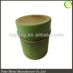 Irregular metal round tin box pk-017