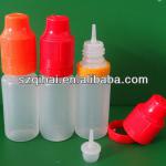 ISO8317 LDPE 10ml electronic cigarette e liquid bottle,e cig liquid bottle JB-253