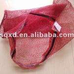 Leno potato mesh bag for vegetable and fruits with knitting or leno or raschel or tubular way for onion nylon cotton packing XD-0004