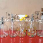 Liquid Soap Glass Bottles with Pump Sprayer----High quality