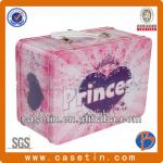 Lunch tin box with plastic handle BDD-0140