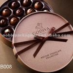 Luxury chocolate box with corss ribbon nb7822