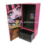 Luxury cosmetic cardboard box with inner drawer,paper cosmetic set series packaging,eye shadow and blush packaging. GA-2236