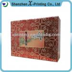 Luxury Handmade Fabric Paper Gift Box Corrugated Box-X058